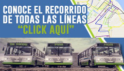 Recorrido de transportes