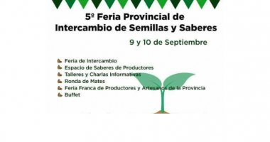 5° Feria Provincial de intercambio de semillas y saberes